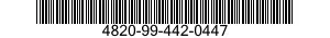 4820-99-442-0447  4820994420447 994420447