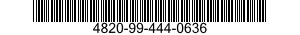 4820-99-444-0636  4820994440636 994440636