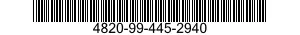 4820-99-445-2940  4820994452940 994452940