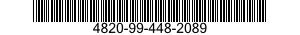 4820-99-448-2089  4820994482089 994482089