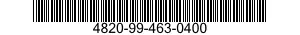 4820-99-463-0400  4820994630400 994630400