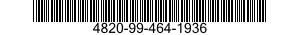 4820-99-464-1936 VALVE,SAFETY RELIEF 4820994641936 994641936