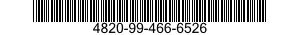 4820-99-466-6526  4820994666526 994666526
