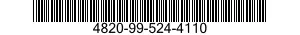 4820-99-524-4110  4820995244110 995244110