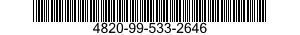 4820-99-533-2646  4820995332646 995332646