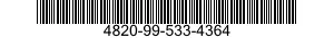 4820-99-533-4364  4820995334364 995334364