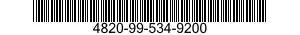 4820-99-534-9200 VALVE,STOP-CHECK 4820995349200 995349200