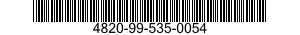 4820-99-535-0054  4820995350054 995350054