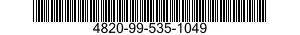 4820-99-535-1049 VALVE,STOP CHECK 4820995351049 995351049