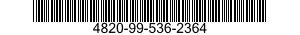 4820-99-536-2364  4820995362364 995362364