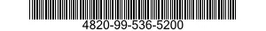 4820-99-536-5200  4820995365200 995365200
