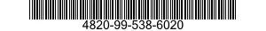 4820-99-538-6020  4820995386020 995386020