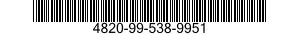 4820-99-538-9951  4820995389951 995389951