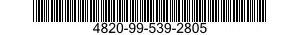 4820-99-539-2805  4820995392805 995392805
