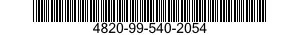 4820-99-540-2054  4820995402054 995402054
