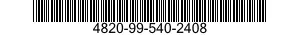 4820-99-540-2408 VALVE,GLOBE 4820995402408 995402408