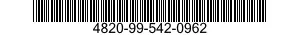 4820-99-542-0962  4820995420962 995420962