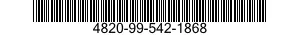 4820-99-542-1868  4820995421868 995421868