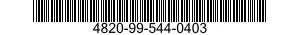 4820-99-544-0403 VALVE,PLUG 4820995440403 995440403