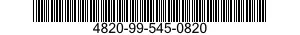 4820-99-545-0820  4820995450820 995450820
