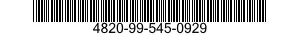 4820-99-545-0929  4820995450929 995450929