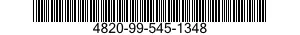 4820-99-545-1348  4820995451348 995451348