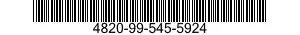4820-99-545-5924  4820995455924 995455924
