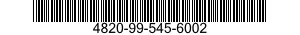 4820-99-545-6002  4820995456002 995456002