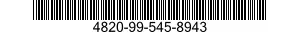 4820-99-545-8943 VALVE,SAFETY-RELIEF 4820995458943 995458943