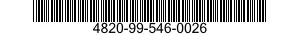 4820-99-546-0026  4820995460026 995460026