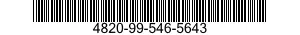 4820-99-546-5643 RESTRICTOR UNIT,FLUID FLOW 4820995465643 995465643