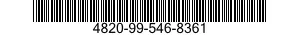 4820-99-546-8361  4820995468361 995468361
