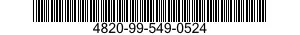 4820-99-549-0524  4820995490524 995490524