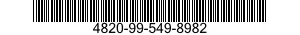 4820-99-549-8982 SUBPLATE ASSEMBLY,VALVE 4820995498982 995498982