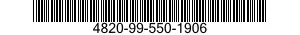 4820-99-550-1906  4820995501906 995501906