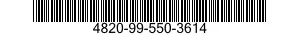 4820-99-550-3614  4820995503614 995503614