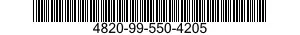 4820-99-550-4205  4820995504205 995504205