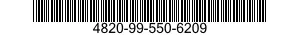 4820-99-550-6209  4820995506209 995506209