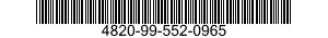4820-99-552-0965  4820995520965 995520965