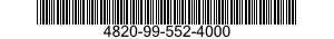 4820-99-552-4000  4820995524000 995524000