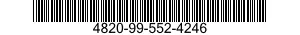 4820-99-552-4246 VALVE,GLOBE 4820995524246 995524246
