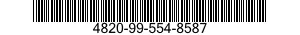 4820-99-554-8587 STEM,FLUID VALVE 4820995548587 995548587