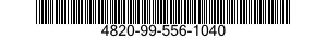 4820-99-556-1040  4820995561040 995561040