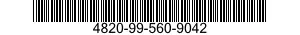 4820-99-560-9042  4820995609042 995609042