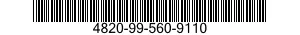 4820-99-560-9110 VALVE,Y 4820995609110 995609110