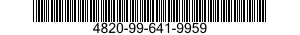 4820-99-641-9959  4820996419959 996419959