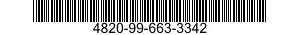 4820-99-663-3342 VALVE,GLOBE 4820996633342 996633342
