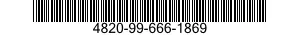 4820-99-666-1869 CARTRIDGE,STOP VALV 4820996661869 996661869