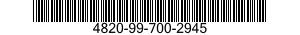4820-99-700-2945 SPARES KIT VENT VAL 4820997002945 997002945