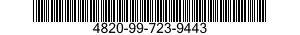 4820-99-723-9443 UNLOADER VALVE 4820997239443 997239443